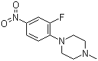 1-(2-Fluoro-4-nitrophenyl)-4-methylpiperazine molecular structure (CAS 221198-29-4)
