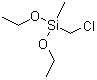 Chloromethyl(methyl)diethoxysilane molecular structure (CAS 2212-10-4)