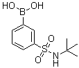 [3-[[(1,1-Dimethylethyl)amino]sulfonyl]phenyl]boronic acid molecular structure (CAS 221290-14-8)