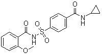 Cyprosulfamide molecular structure (CAS 221667-31-8)