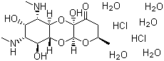 structure of CAS# 22189-32-8, Spectinomycin dihydrochloride pentahydrate
