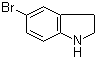 结构式 CAS# 22190-33-6, 5-溴吲哚啉