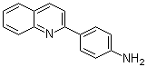 2-(4-氨基苯基)喹啉分子结构 (CAS 22191-97-5)
