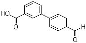 4'-Formylbiphenyl-3-carboxylic acid molecular structure (CAS 222180-20-3)