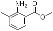 Methyl 2-amino-3-methylbenzoate molecular structure (CAS 22223-49-0)