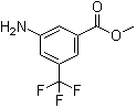 3-Amino-5-trifluoromethylbenzoic acid methyl ester molecular structure (CAS 22235-25-2)