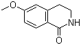 结构式 CAS# 22246-12-4, 6-(甲氧基)-3,4-二氢-1(2H)-异喹啉酮