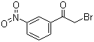 2-溴-3'-硝基苯乙酮分子结构 (CAS 2227-64-7)