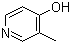 4-Hydroxy-3-methylpyridine molecular structure (CAS 22280-02-0)