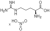 L-精氨酸硝酸盐分子结构 (CAS 223253-05-2)