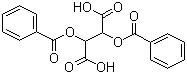 Dibenzoyltartaric acid molecular structure (CAS 22333-70-6)