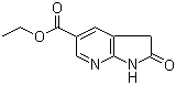 Ethyl 2-oxo-2,3-dihydro-1H-pyrrolo[2,3-b]pyridine-5-carboxylate molecular structure (CAS 223646-21-7)