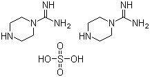 Piperazine-1-carboxamidine hemisulfate molecular structure (CAS 22365-47-5)