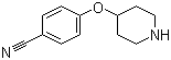 4-(4-Piperidinyloxy)benzonitrile molecular structure (CAS 224178-67-0)