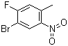 结构式 CAS# 224185-19-7, 4-溴-5-氟-2-硝基甲苯