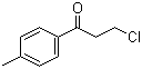 4'-Methyl-3-chloropropiophenone molecular structure (CAS 22422-21-5)