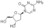 结构式 CAS# 22432-95-7, alpha-地西他滨