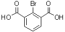 2-Bromo-1,3-benzenedicarboxylic acid molecular structure (CAS 22433-91-6)