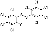 Bis(pentachlorophenyl) disulfide molecular structure (CAS 22441-21-0)
