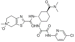 Edoxaban N-oxide molecular structure (CAS 2244103-96-4)