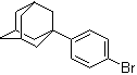1-(4-溴苯基)金刚烷分子结构 (CAS 2245-43-4)