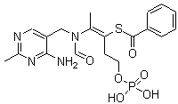 苯磷硫胺分子结构 (CAS 22457-89-2)