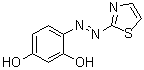4-(2-Thiazolylazo)resorcinol molecular structure (CAS 2246-46-0)