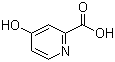 4-Hydroxypyridine-2-carboxylic acid molecular structure (CAS 22468-26-4)
