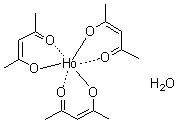 (OC-6-11)-Ttris(2,4-pentanedionato-O,O')holmium monohydrate molecular structure (CAS 22498-66-4)