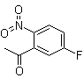 结构式 CAS# 2250-48-8, 2'-硝基-5'-氟苯乙酮