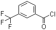 3-(三氟甲基)苯甲酰氯分子结构 (CAS 2251-65-2)