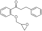 2'-(Oxiranylmethoxy)-3-phenylpropiophenon molecular structure (CAS 22525-95-7)