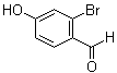 2-Bromo-4-hydroxybenzaldehyde molecular structure (CAS 22532-60-1)