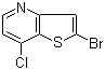2-Bromo-7-chlorothieno[3,2-b]pyridine molecular structure (CAS 225385-05-7)