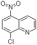 8-Chloro-5-nitroquinoline molecular structure (CAS 22539-55-5)