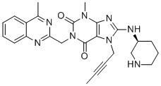 结构式 CAS# 2253964-85-9, 利拉利汀杂质5