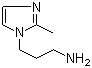 2-Methyl-1H-imidazole-1-propanamine molecular structure (CAS 2258-21-1)