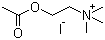 Acetylcholine iodide molecular structure (CAS 2260-50-6)