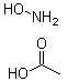 Hydroxylamine acetate molecular structure (CAS 22606-42-4)