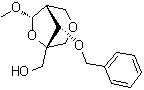 (1R,5S,7S,8S)-7-Methoxy-8-(phenylmethoxy)-3,6-dioxabicyclo[3.2.1]octane-5-methanol molecular structure (CAS 226214-50-2)