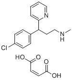 Chlorphenamine EP Impurity C Maleate molecular structure (CAS 22630-25-7)