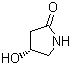(R)-(+)-4-Hydroxy-2-pyrrolidinone molecular structure (CAS 22677-21-0)