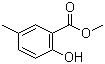 5-甲基水杨酸甲酯分子结构 (CAS 22717-57-3)