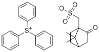 三苯基锍10-樟脑磺酸酯分子结构 (CAS 227199-92-0)