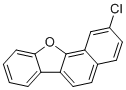 2-氯萘并[1,2-b]苯并呋喃分子结构 (CAS 2274791-00-1)