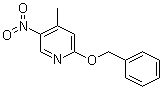 4-甲基-5-硝基-2-(苄氧基)吡啶分子结构 (CAS 22754-93-4)