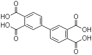 3,3',4,4'-联苯四甲酸分子结构 (CAS 22803-05-0)