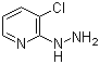 structure of CAS# 22841-92-5, 3-Chloro-2-hydrazinopyridine