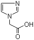 咪唑-1-乙酸分子结构 (CAS 22884-10-2)