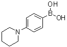 [4-(1-Piperidinyl)phenyl]boronic acid molecular structure (CAS 229009-42-1)